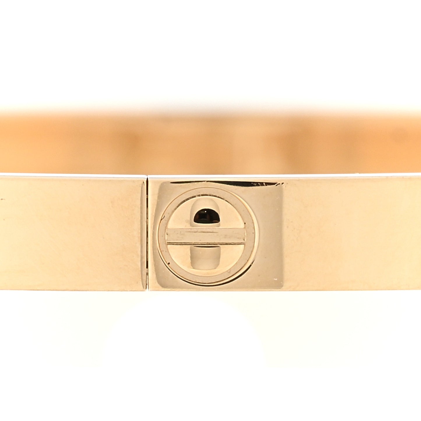 18K Yellow Gold Small LOVE Bracelet 17