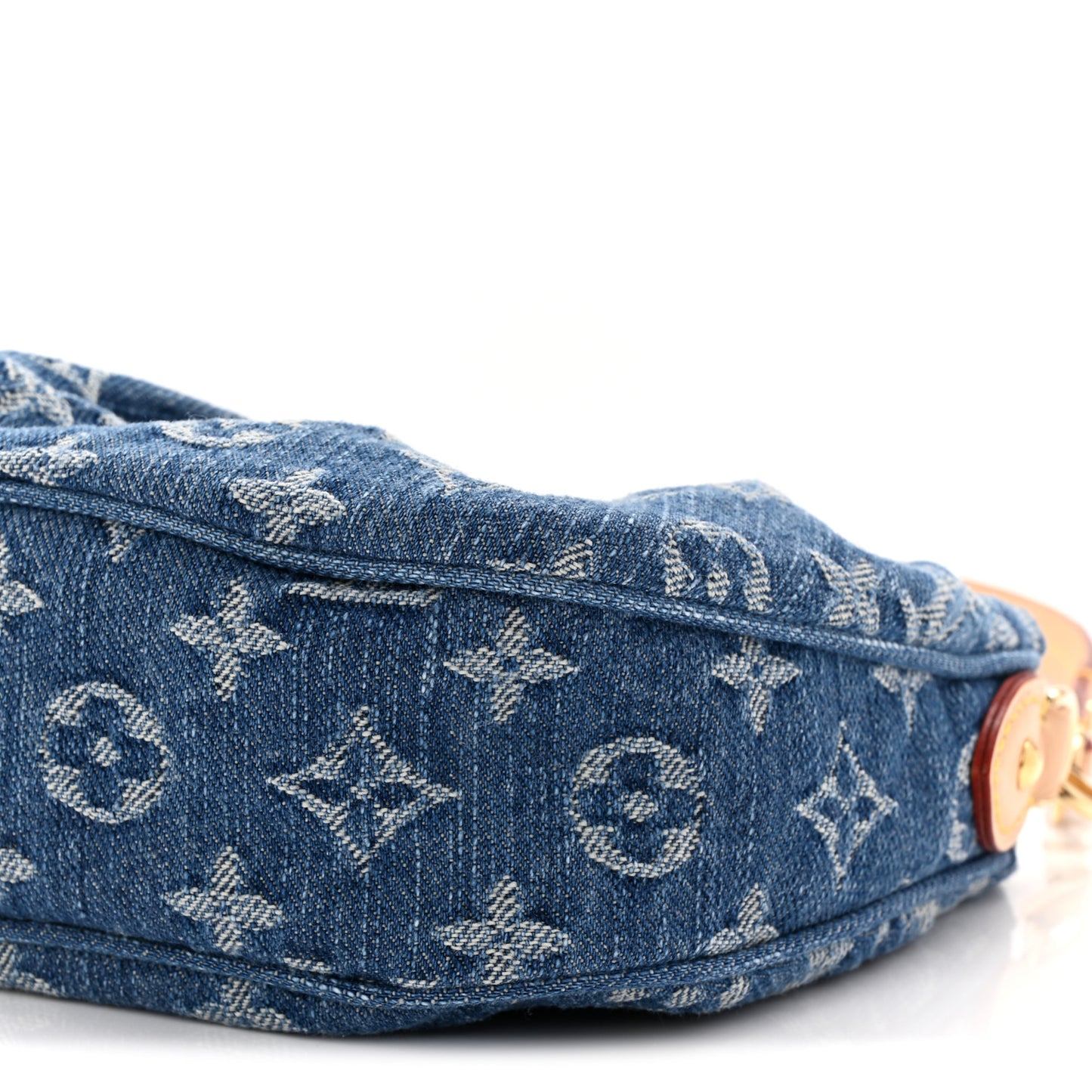 Monogram Denim Pochette Valley Blue