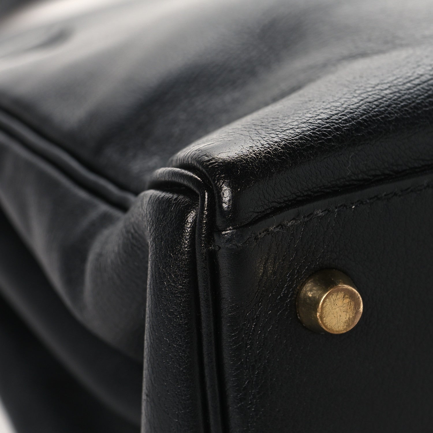 Hermes Evercalf Kelly Retourne 28 Black 11 of 15