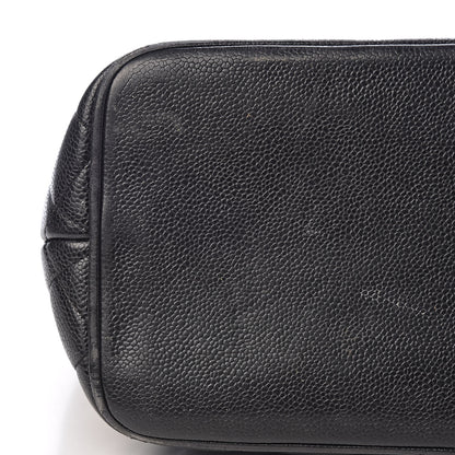 Chanel Caviar Quilted Medallion Tote Black 22 of 25