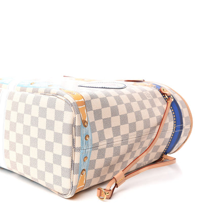 Louis Vuitton Damier Azur Summer Trunks Forte Dei Marmi Neo Neverfull MM 8 of 15