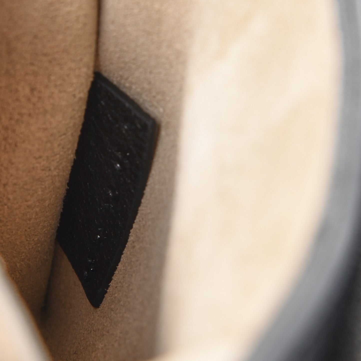 Grained Lambskin Mini Drew Shoulder Bag Black