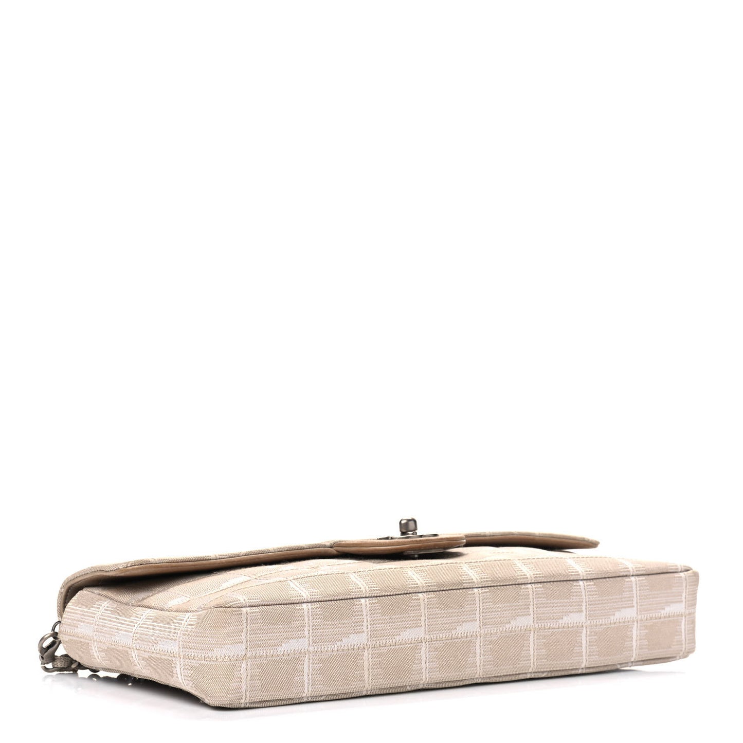 Nylon Travel East West Flap Beige
