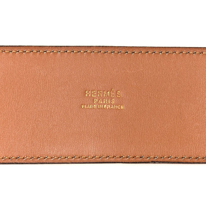 Hermes Pecari Collier De Chien CDC Belt 80 Orange 5 of 9