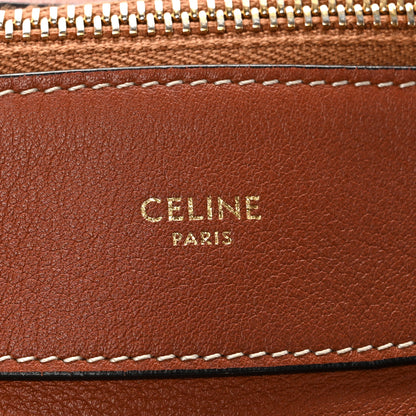 Celine Supple Calfskin Medium Romy Shoulder Bag Tan 6 of 14