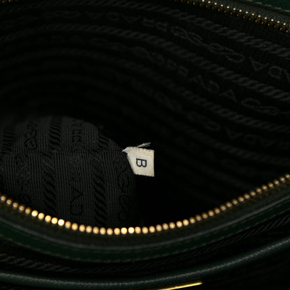 Prada Saffiano Large Galleria Double Zip Tote Militare 6 of 17