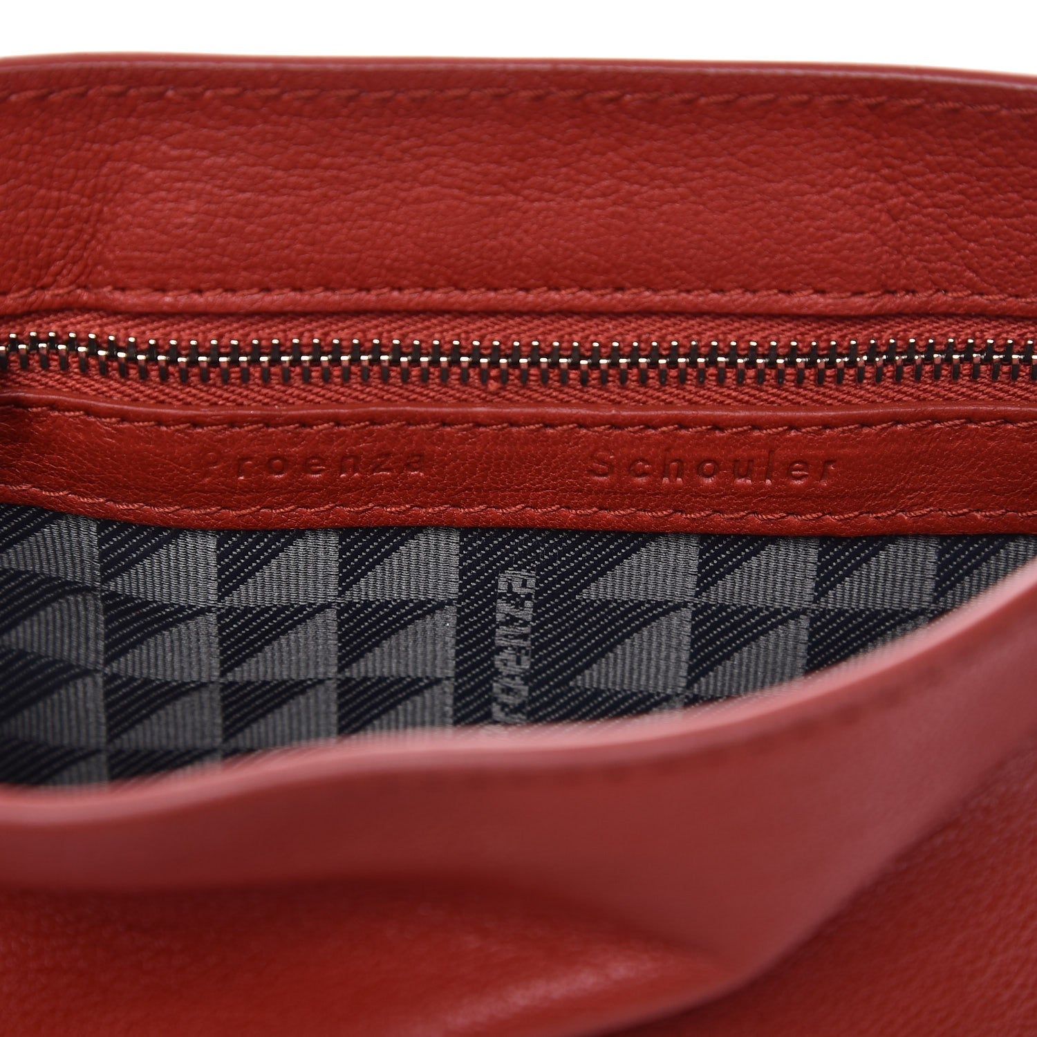 Proenza Schouler Lambskin PS1 Mini Pouch Messenger Brick 5 of 6