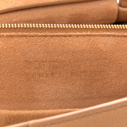 Bottega Veneta Grained Calfskin Maxi Intrecciato Small Arco Caramel 6 of 15