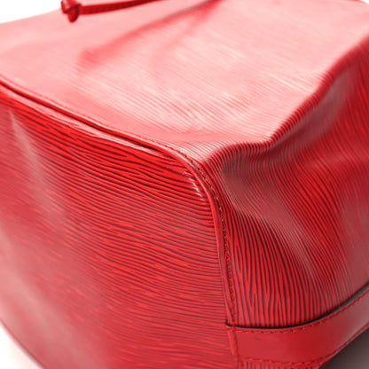 Louis Vuitton Epi Petit Noe Castillan Red 9 of 12