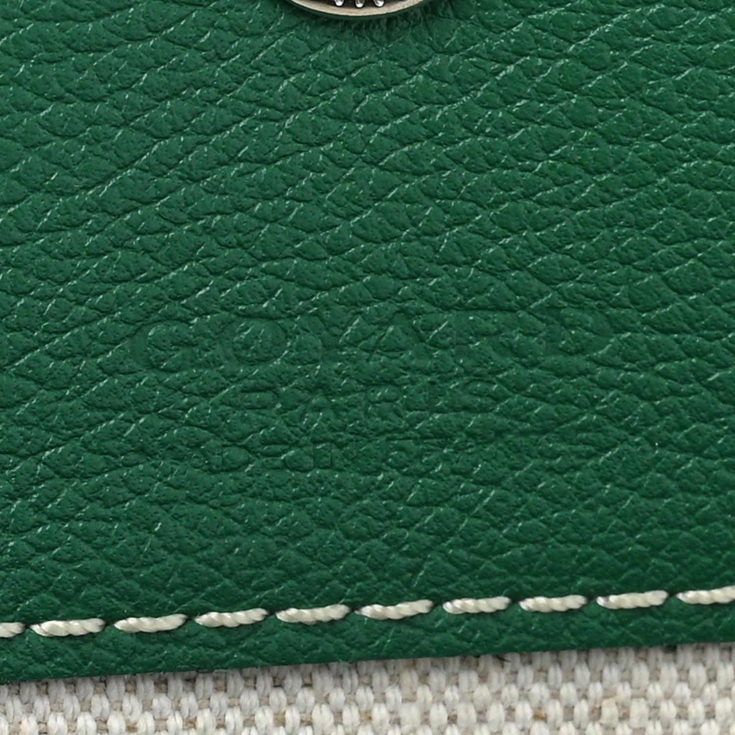 Goyard Goyardine Saint Louis GM Green 8 of 11