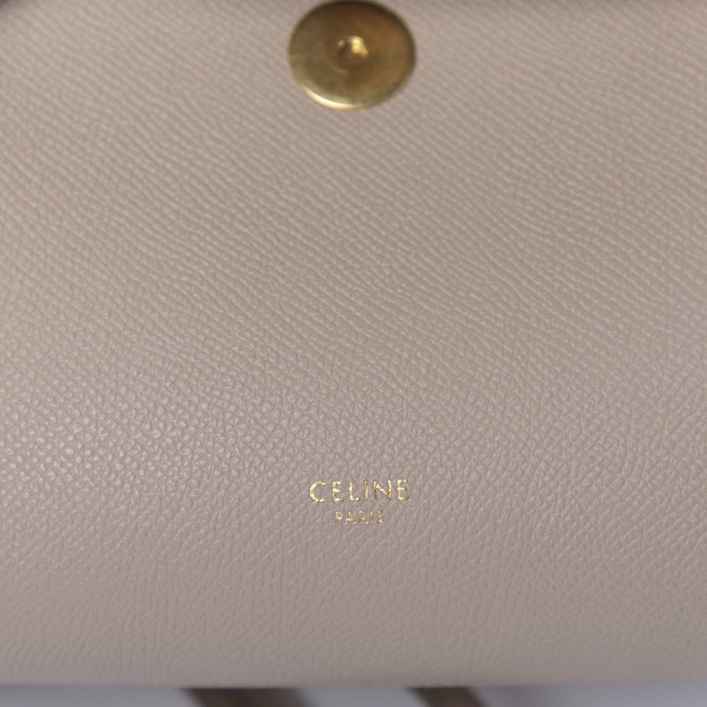 Grained Calfskin Nano Belt Bag Light Taupe