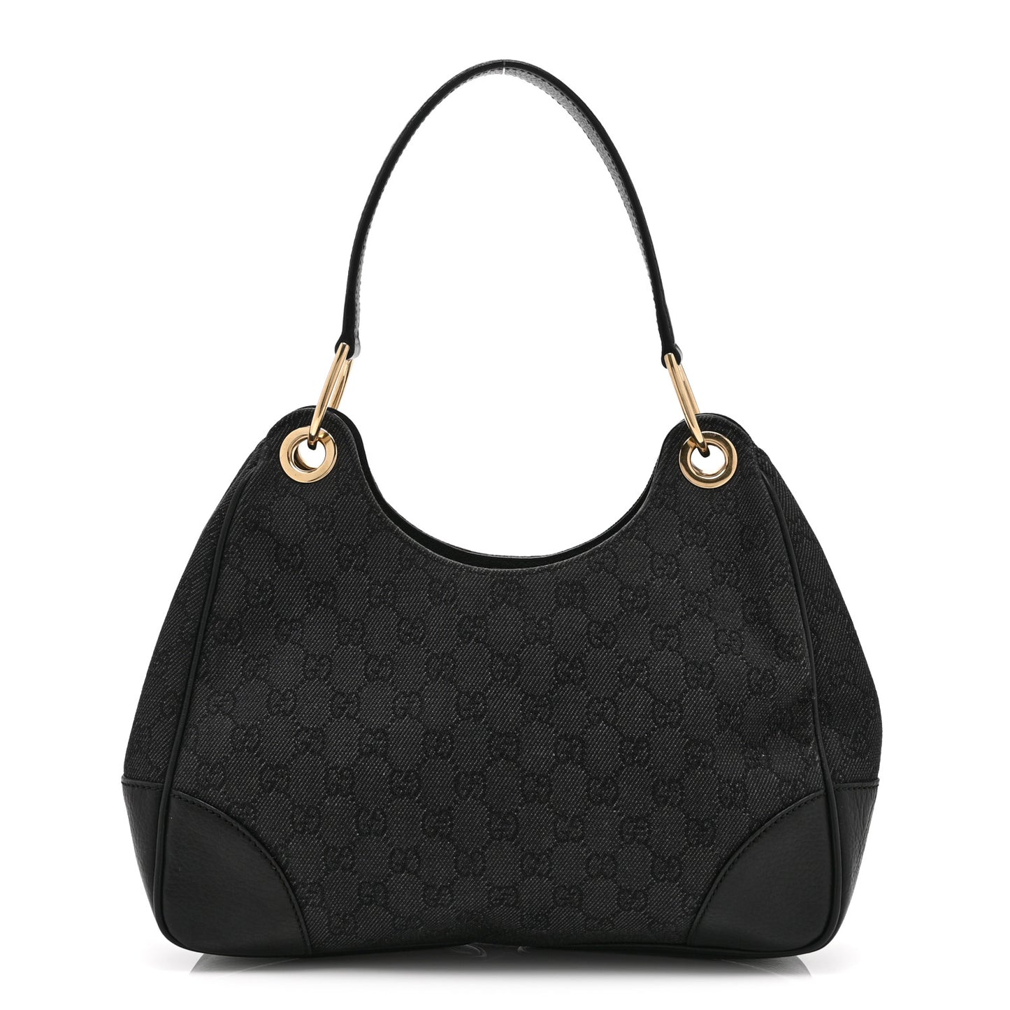 Monogram Hobo Black