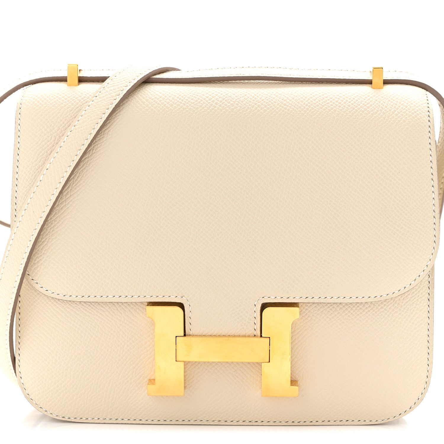 Hermes Epsom Constance 18 Craie 9 of 11