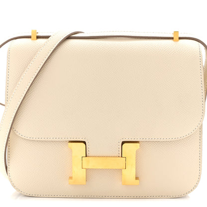 Hermes Epsom Constance 18 Craie 9 of 11