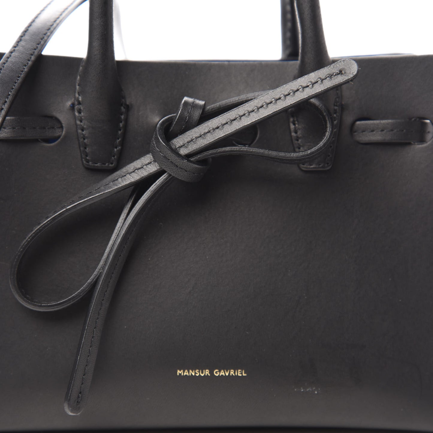 Calfskin Mini MIni Sun Bag Black Royal