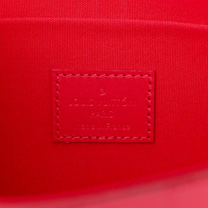 Louis Vuitton Vernis Felicie Pochette Chain Wallet Hot Pink 7 of 11