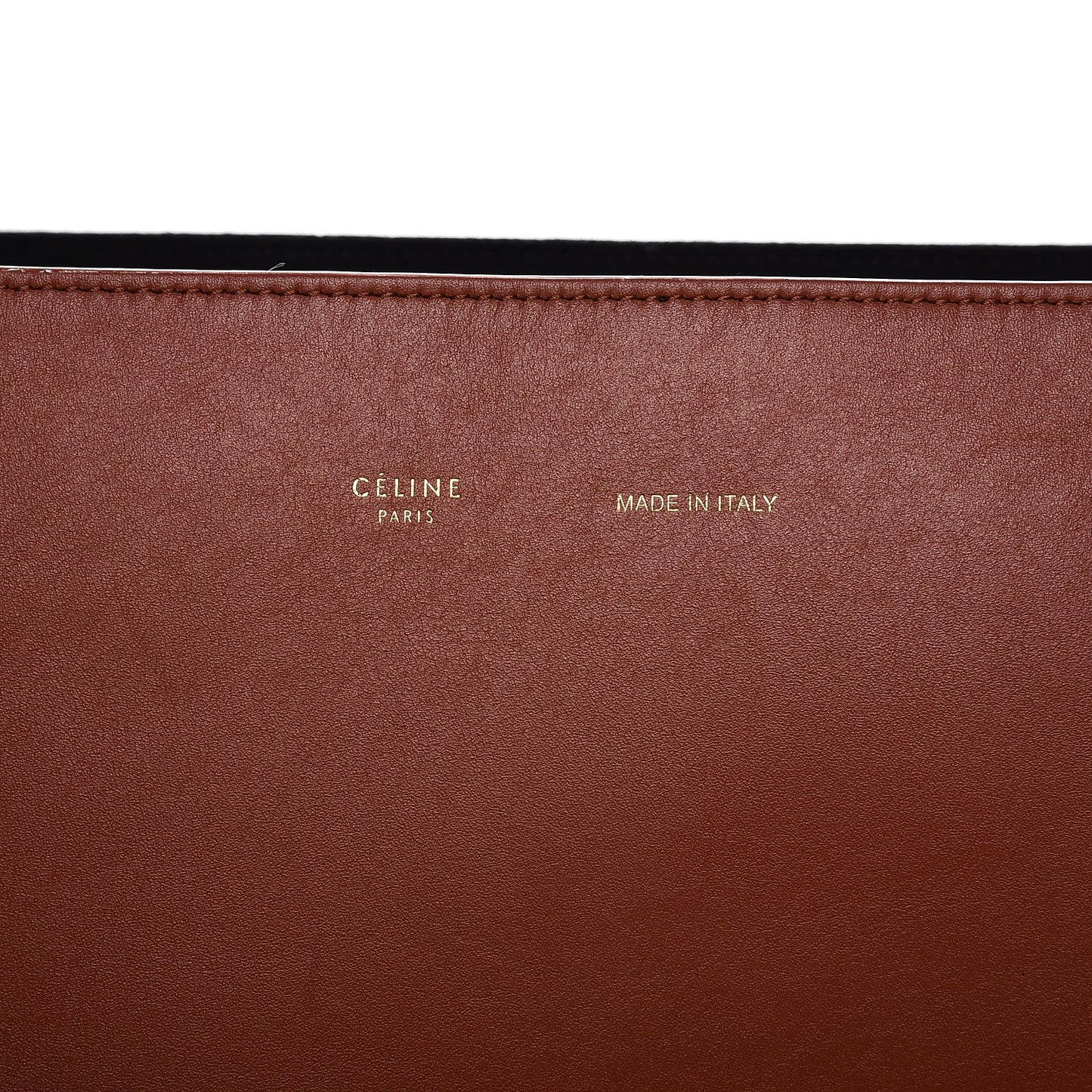 Shiny Smooth Calfskin Zebra Printed Calf Hair Small Twisted Cabas Chalk Brick