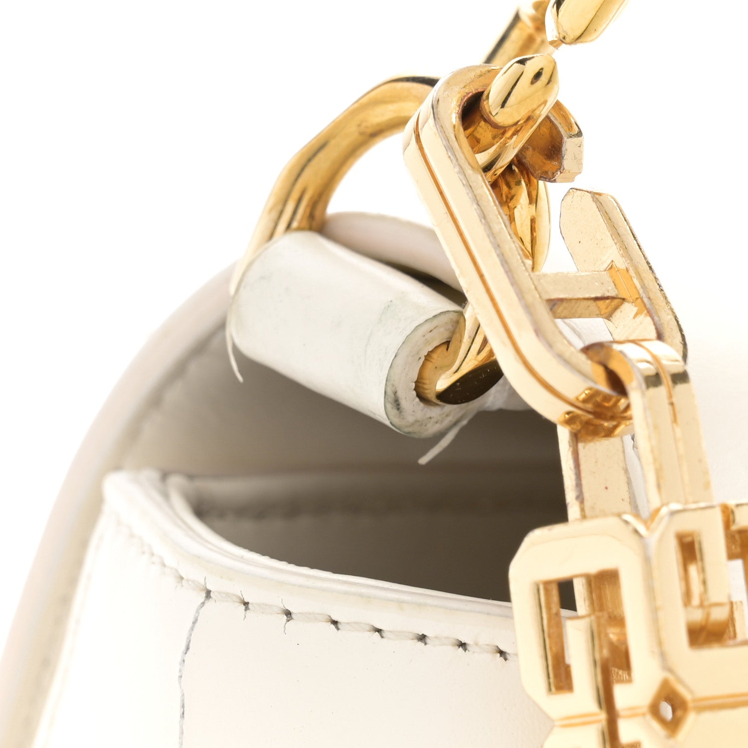 Givenchy Box Calfskin Small 4G Cube Chain Shoulder Bag Ivory 15 of 17
