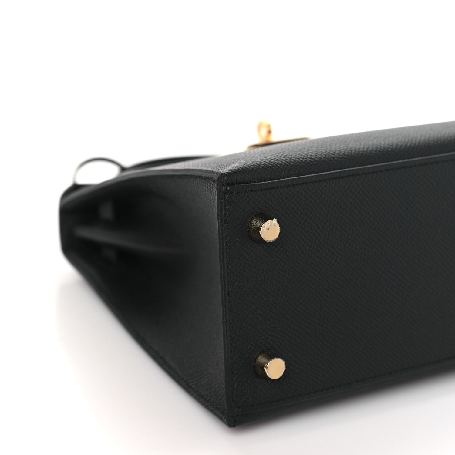 Hermes Epsom Kelly Sellier 25 Black 8 of 10