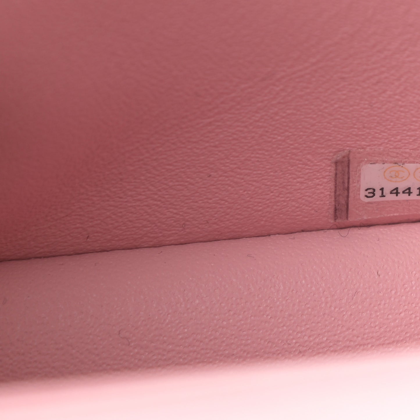 Lambskin Quilted Mini Rectangular Flap Pink