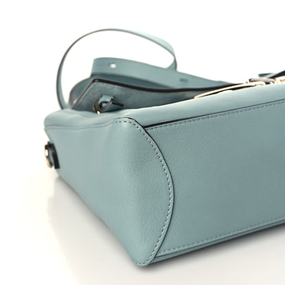 Chloe Calfskin Small Faye Day Shoulder Bag Faded Blue 7 of 8