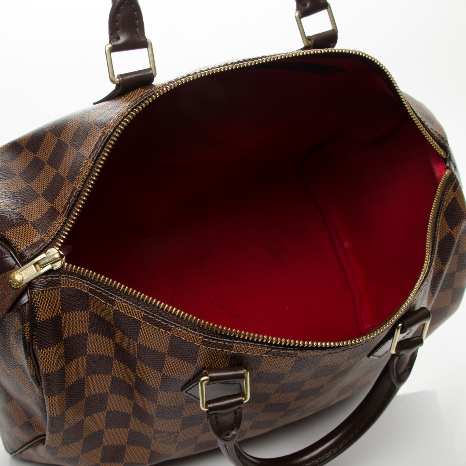 Louis Vuitton Damier Ebene Speedy 35 5 of 7