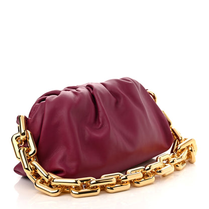Bottega Veneta Calfskin The Pouch Chain Cinnabar 3 of 10
