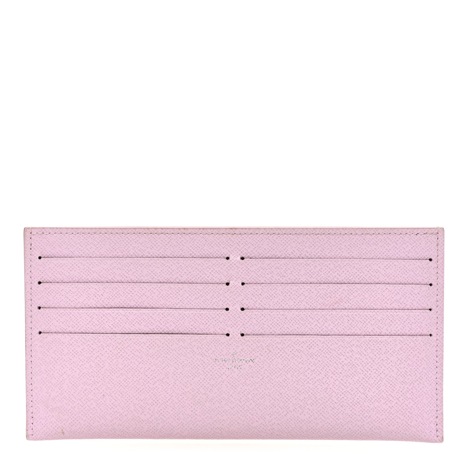 Louis Vuitton Calfskin Felicie Card Holder Insert Rose Ballerine 1 of 6