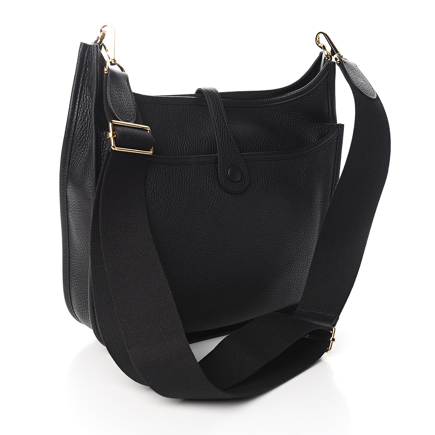 Hermes Taurillon Clemence Evelyne III PM Black 2 of 10