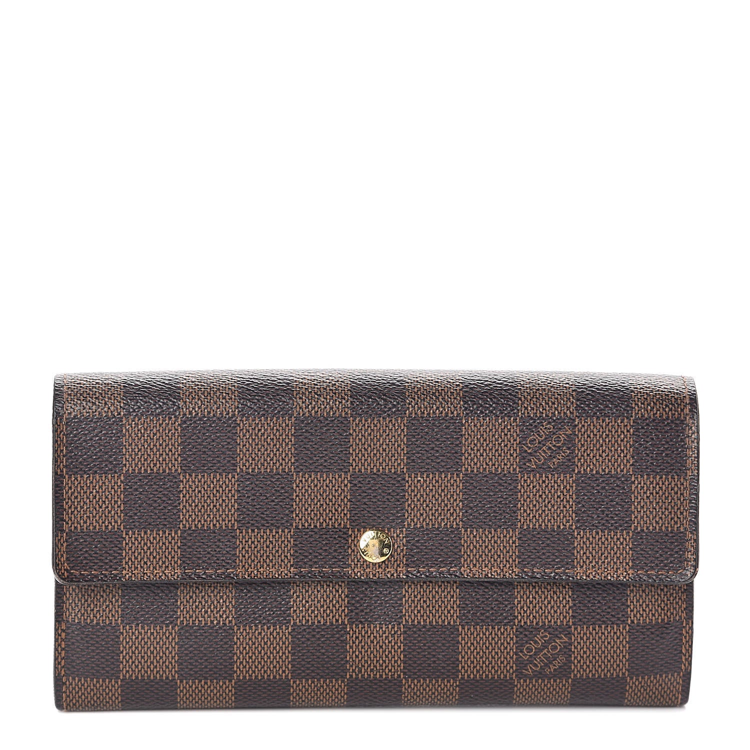 Louis Vuitton Damier Ebene Sarah Wallet 1 of 6
