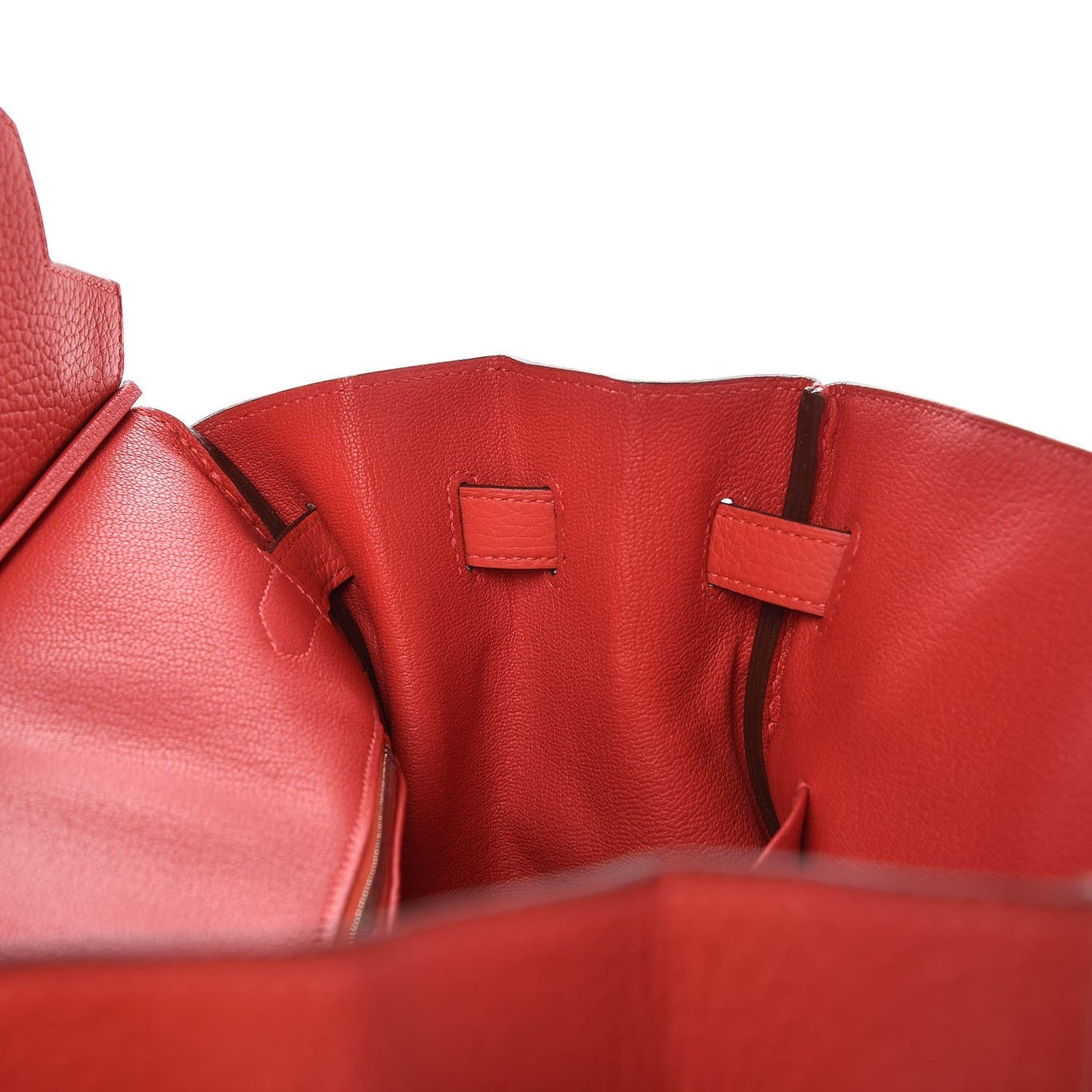Togo Birkin 35 Rouge Pivoine