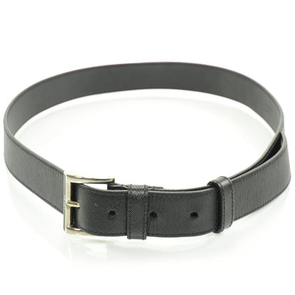 Prada Saffiano Belt 80 32 Black 1 of 7