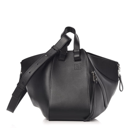 Loewe Calfskin Small Hammock Shoulder Bag Black 1 of 9