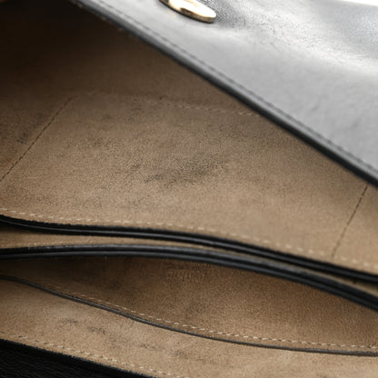 Chloe Suede Calfskin Small Faye Shoulder Bag Black 18 of 25