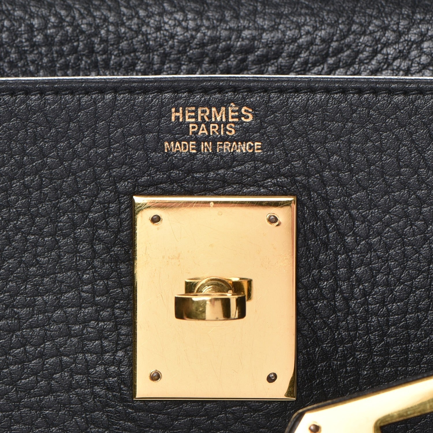 Hermes Taurillon Clemence Kelly Retourne 32 Black 19 of 35