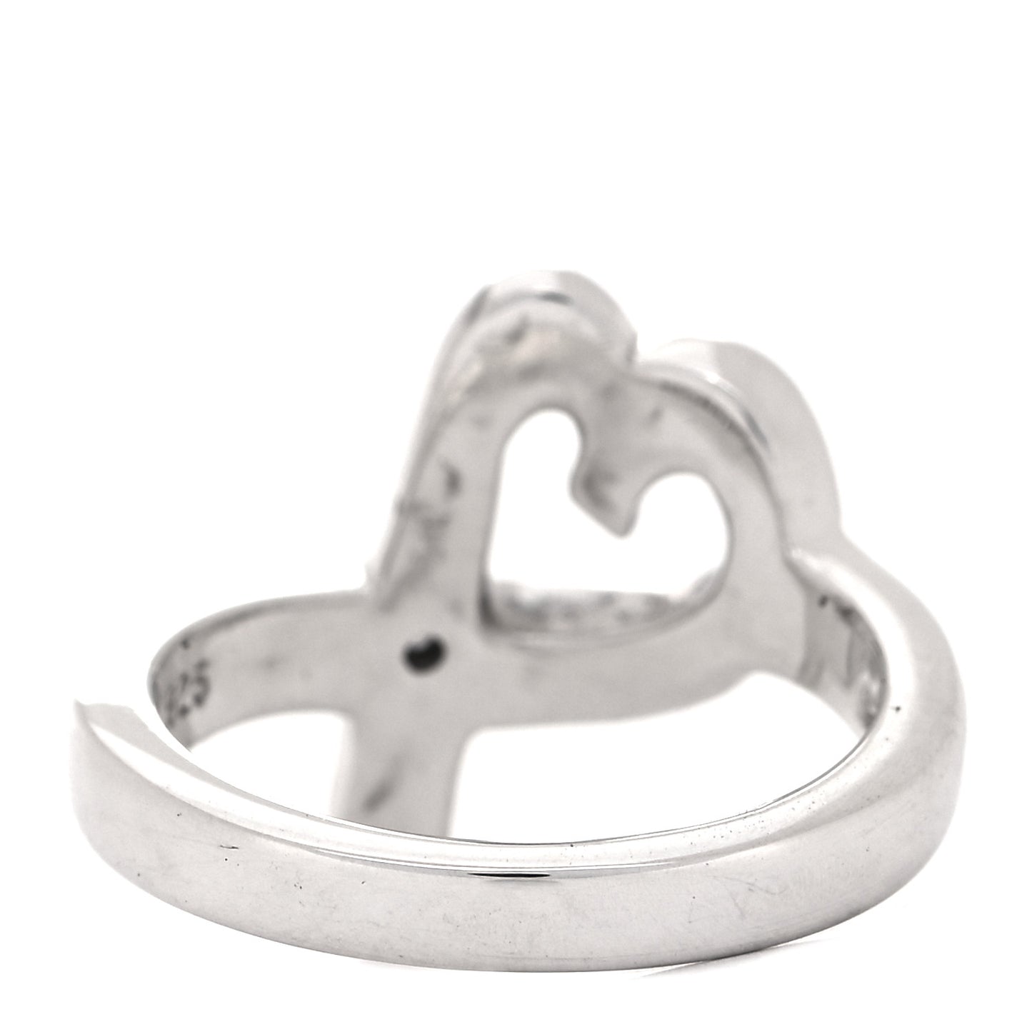 Sterling Silver Paloma Picasso Diamond Loving Heart Ring 49 5