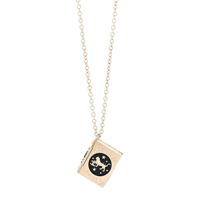 Chanel Metal Long Necklace Gold Black 1 of 5