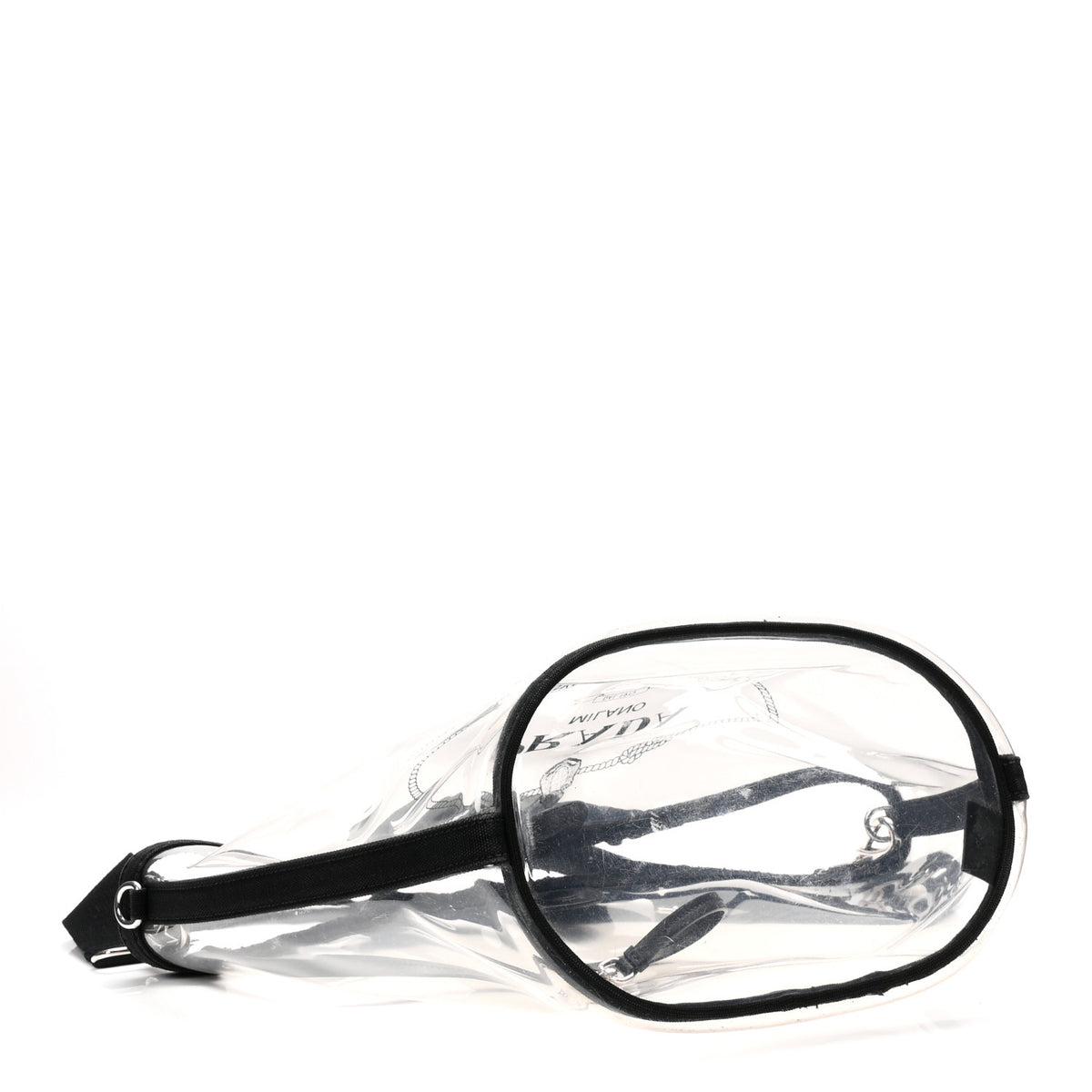 Prada PVC Canapa Tote Black 5 of 11