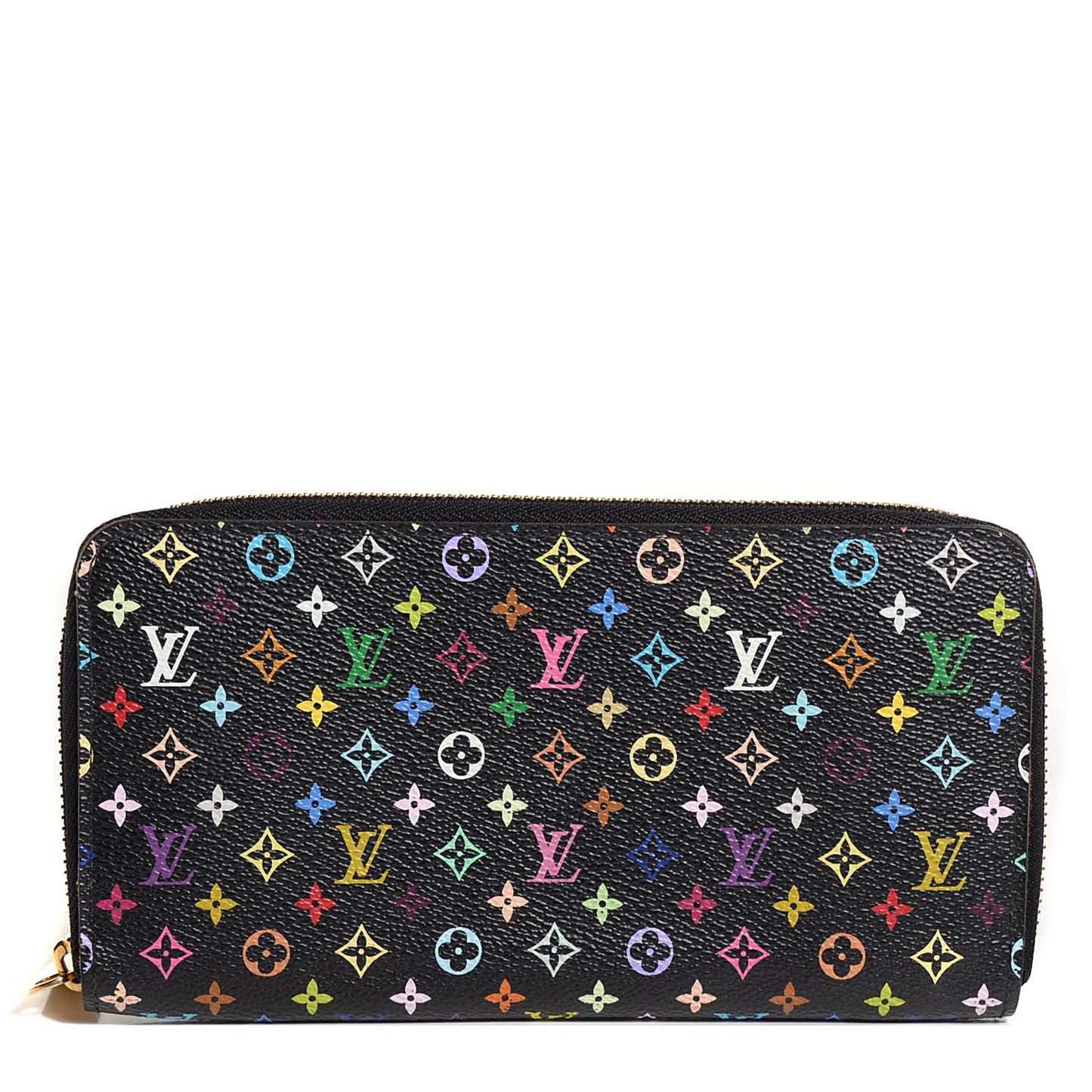 Monogram Multicolor Zippy Wallet Black Grenade