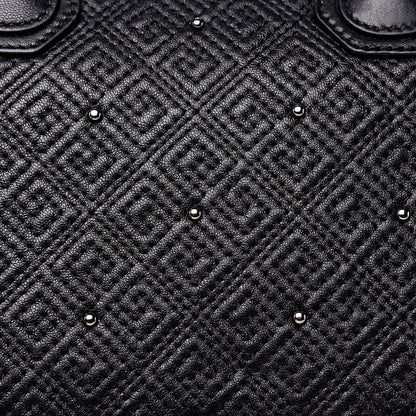 Givenchy Lambskin Logo Embossed Small Studded Antigona Black 8 of 14