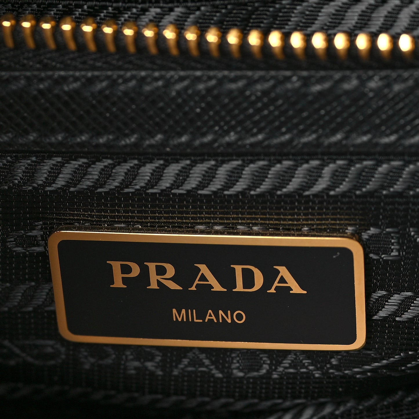 Tessuto Nylon Saffiano Satchel Black