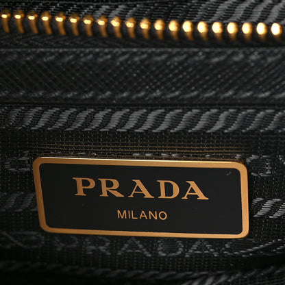 Prada Tessuto Nylon Saffiano Satchel Black 6 of 8