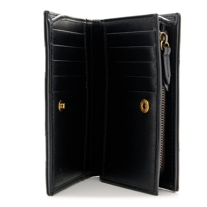 Gucci Calfskin Matelasse GG Marmont Wallet Black 5 of 10