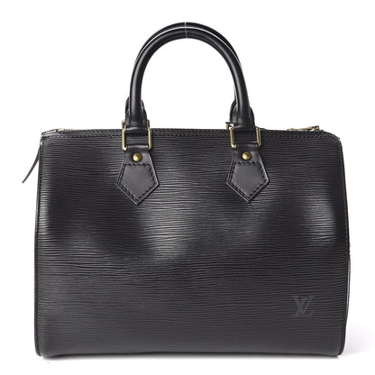 Louis Vuitton Epi Speedy 25 Black 1 of 10