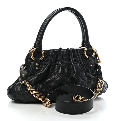 Marc Jacobs Lambskin Quilted Small Cecilia Black 2 of 8