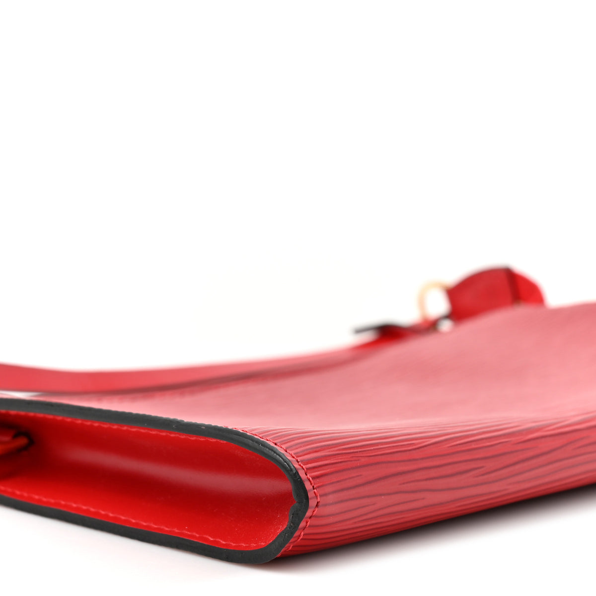 Epi Pochette Accessories 24 Castillan Red