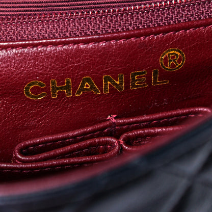 Chanel Lambskin Quilted Small Single Flap Black 8 of 8