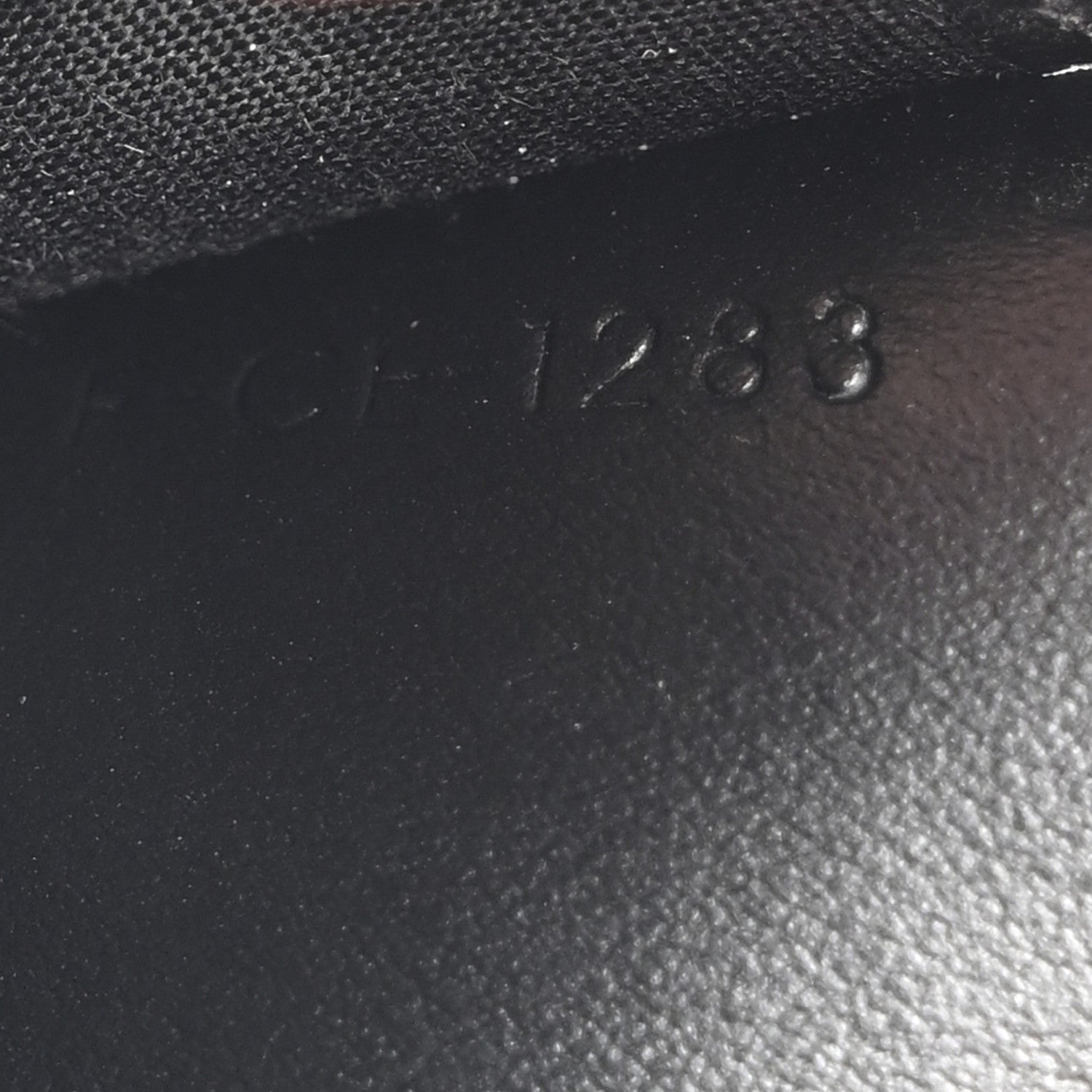 Celine Shiny Calfskin Triomphe Margo Wallet on Chain Black 8 of 12