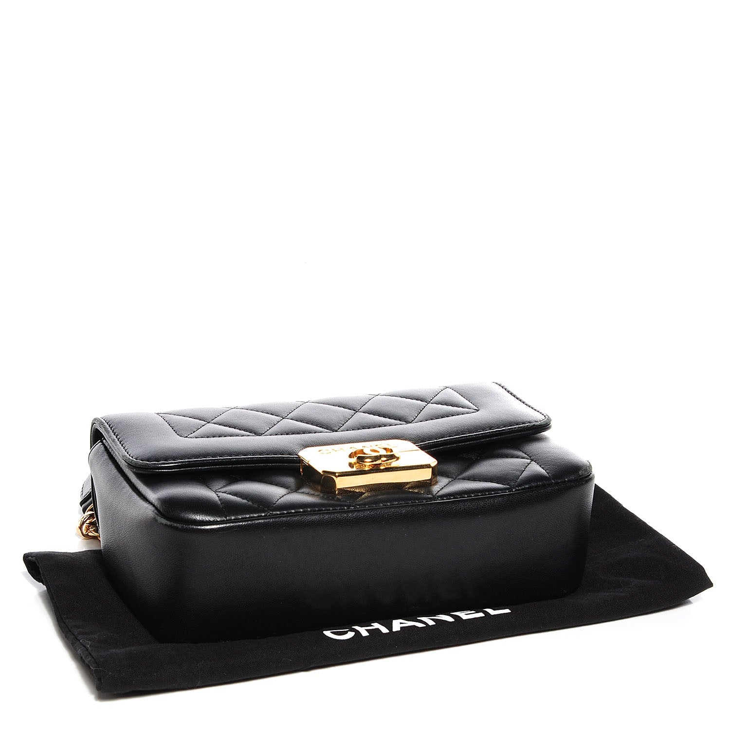 Chanel Lambskin Mini Chic With Me Flap Black 4 of 7