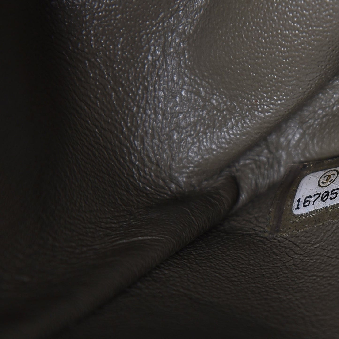 Caviar Quilted Jumbo Double Flap Khaki